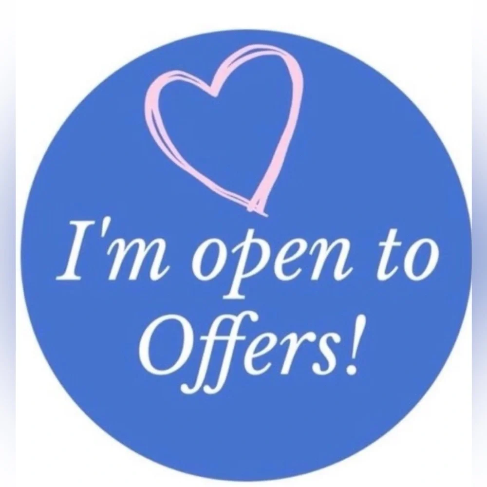 H&M Blue & White floral 🌸Puff Sleeve Blouse - Picture 6 of 6